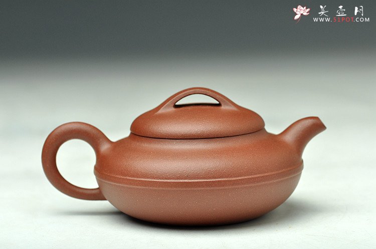 紫砂壶图片：优质青水泥 线圆 传统实用 经典小品 - 美壶网