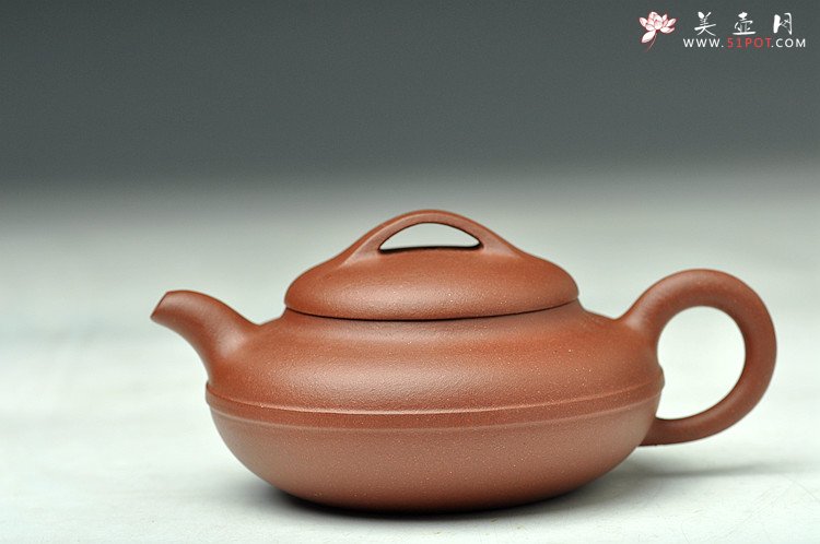 紫砂壶图片：优质青水泥 线圆 传统实用 经典小品 - 美壶网