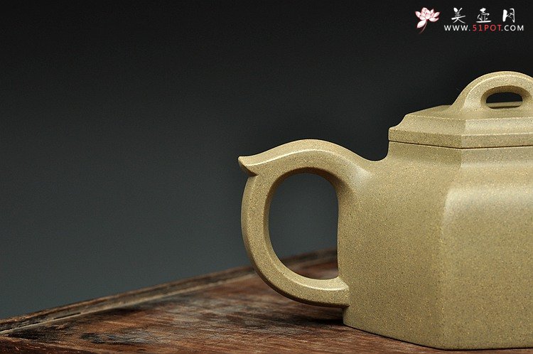 紫砂壶图片：许学军全手工二等奖获奖作品 全手六方井泉  经典代表作 - 美壶网