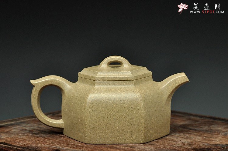 紫砂壶图片：许学军全手工二等奖获奖作品 全手六方井泉  经典代表作 - 美壶网