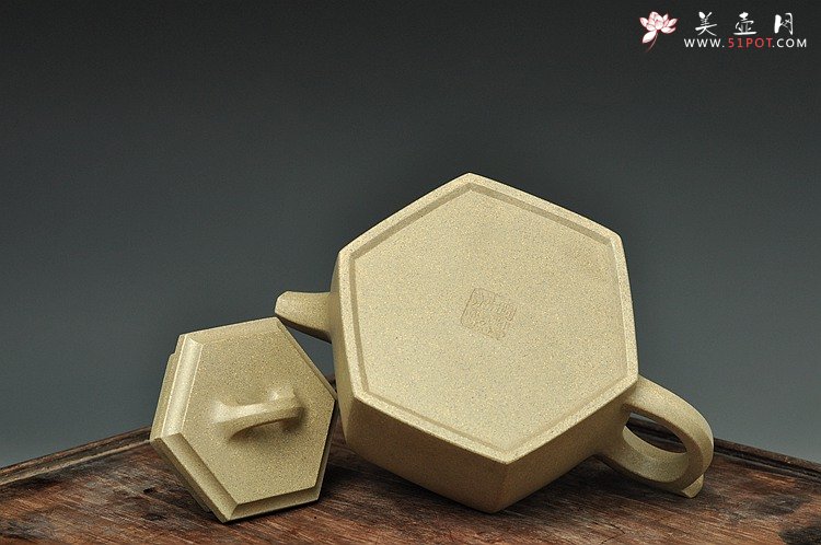 紫砂壶图片：许学军全手工二等奖获奖作品 全手六方井泉  经典代表作 - 美壶网