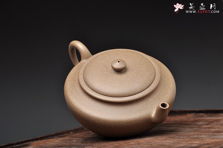 紫砂壶图片：光素佳作 线条流畅 优雅耐品  全手澄心 小清新~ - 美壶网