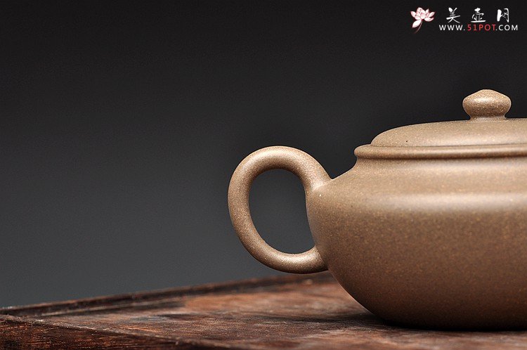 紫砂壶图片：光素佳作 线条流畅 优雅耐品  全手澄心 小清新~ - 美壶网