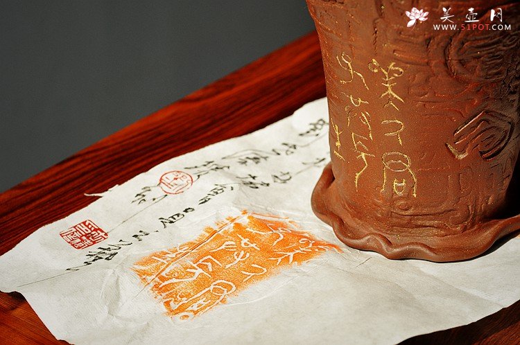 紫砂壶图片：美人君子共长生o(∩_∩)o  青铜风格之全手美人瓶  - 美壶网