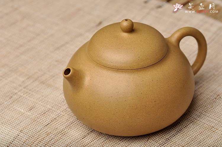 紫砂壶图片：马景辉 经典作品 本绿西施 - 美壶网