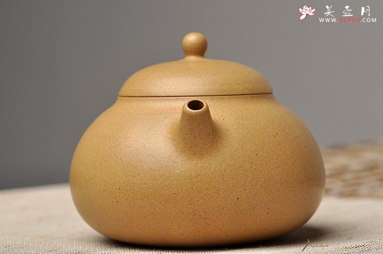 紫砂壶图片：马景辉 经典作品 本绿西施 - 美壶网