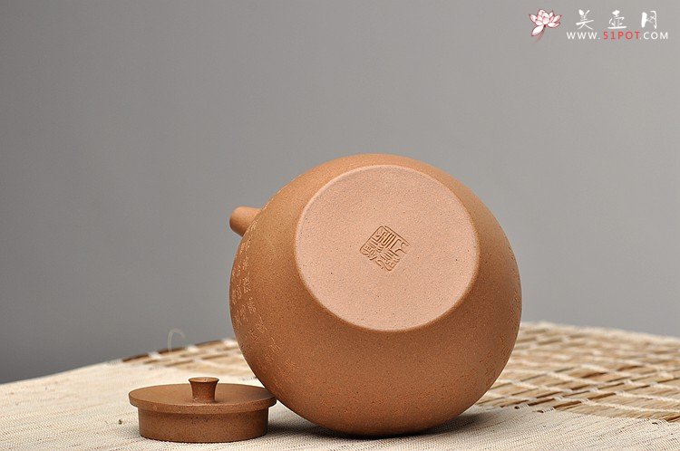 紫砂壶图片：雅致文气 淞庐全手心经提梁巨轮二式 可以烧水的巨轮o(∩_∩)o - 美壶网