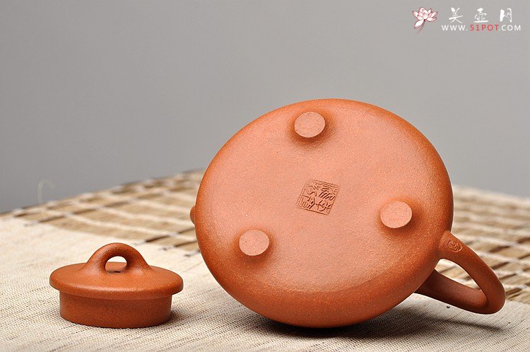 紫砂壶图片：实用经典 文气十足  五福石瓢之全手降坡泥子冶石瓢 - 美壶网