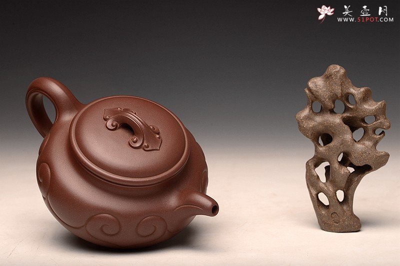 紫砂壶图片：饱满大气 精工典范  称心如意 壶中贵妃 - 美壶网