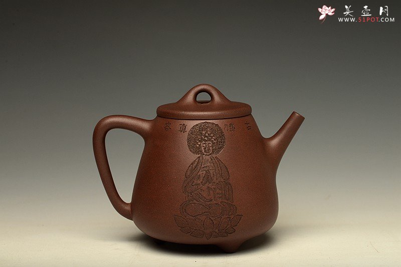 紫砂壶图片：刘世涛癸巳年年终作品 静雅至美 全手高石瓢 古韵风骨~ - 美壶网