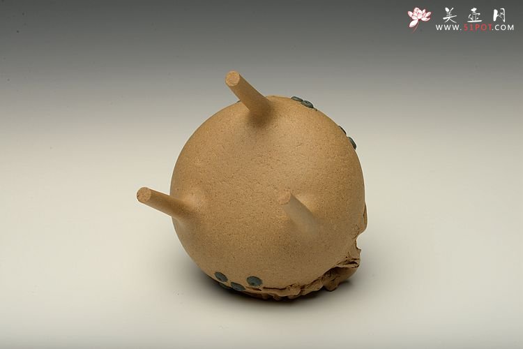 紫砂壶图片：全手松段香炉  文房雅玩 - 美壶网