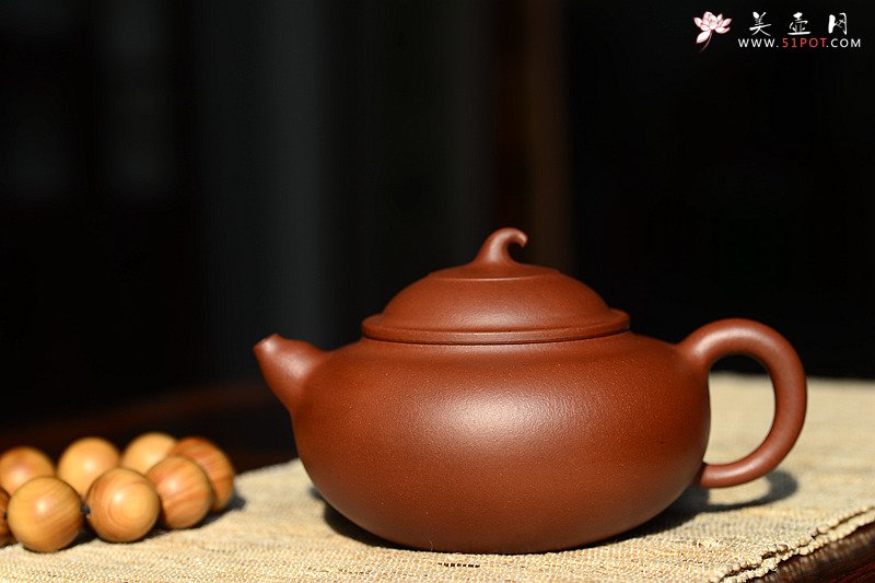 紫砂壶图片：张悦原创设计 全手福禄 敦厚可人极品底槽青~ 寓意吉祥 - 美壶网