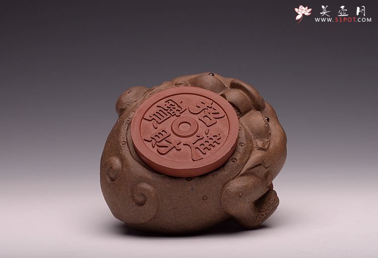 紫砂壶图片：金蟾托 - 美壶网