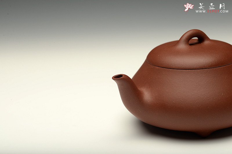 紫砂壶图片：张弛有度 工整温润 汉棠石瓢 - 美壶网