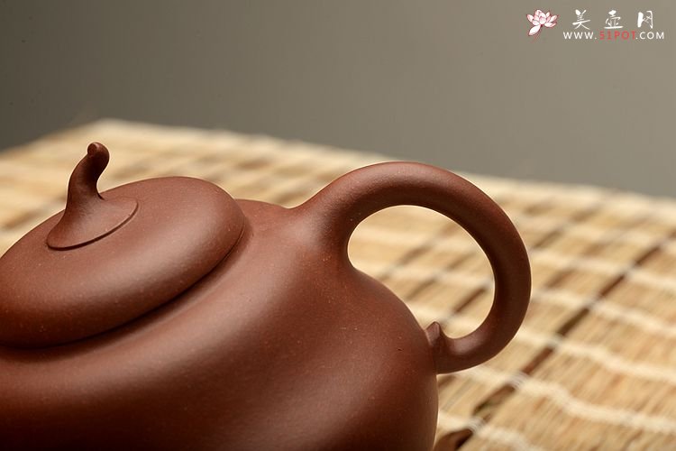 紫砂壶图片： 曼生十八式之全手一捺底葫芦 优质底槽青 经典代表作 - 美壶网