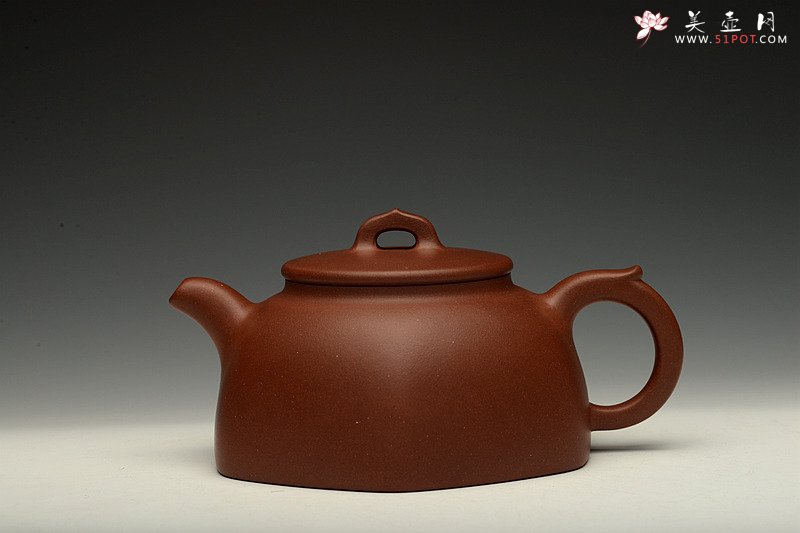 紫砂壶图片：做工精致 寓方于圆  全手六方井栏 - 美壶网