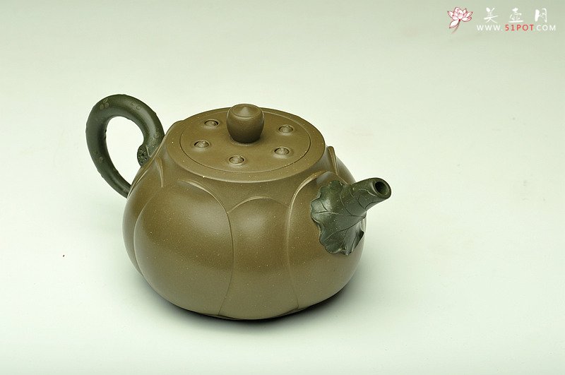 紫砂壶图片：原创作品孙伟强张新亚合作 灵秀之作 大气清美 宝莲 - 美壶网