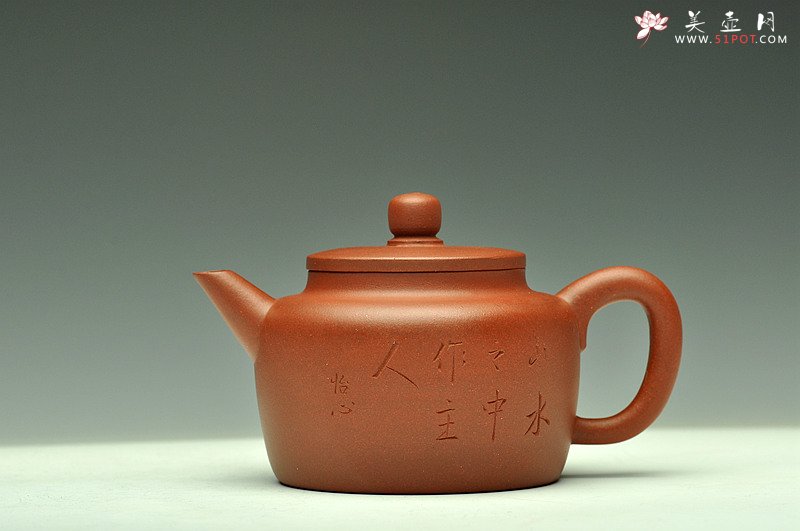 紫砂壶图片：美壶特惠 山水之中作主人 摹古剑流德中对壶 茶人最爱~价格为单款 - 美壶网