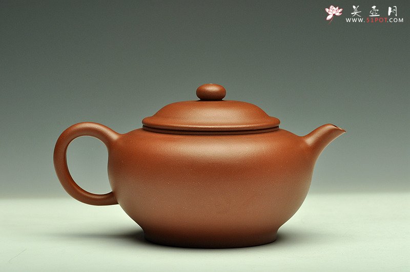 紫砂壶图片：端庄素雅 精工之作 杀茶利器 全手线韵 - 美壶网