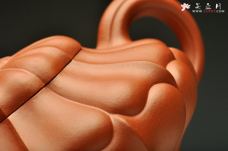 紫砂壶图片：雄厚大气 形态优美 大品合菱 - 美壶网