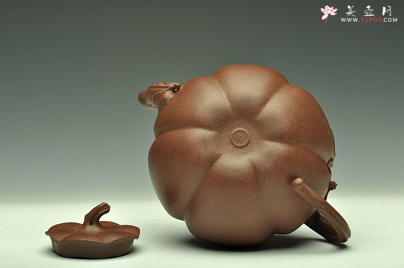 紫砂壶图片：吴震经典作品 南瓜 欣赏 - 美壶网