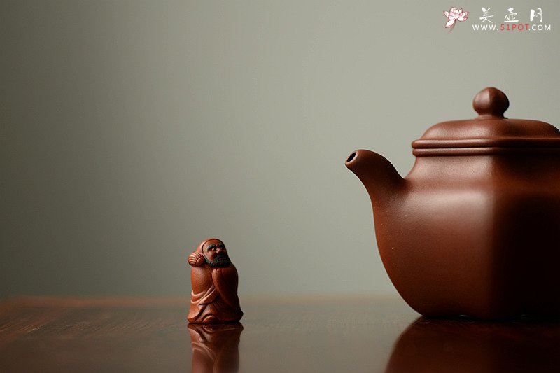 紫砂壶图片：许学军老师新品 气度不凡 全手六角莲子 - 美壶网