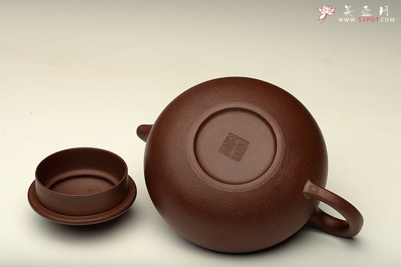 紫砂壶图片：线条优美 饱满精致 全手想泉 传统经典 - 美壶网