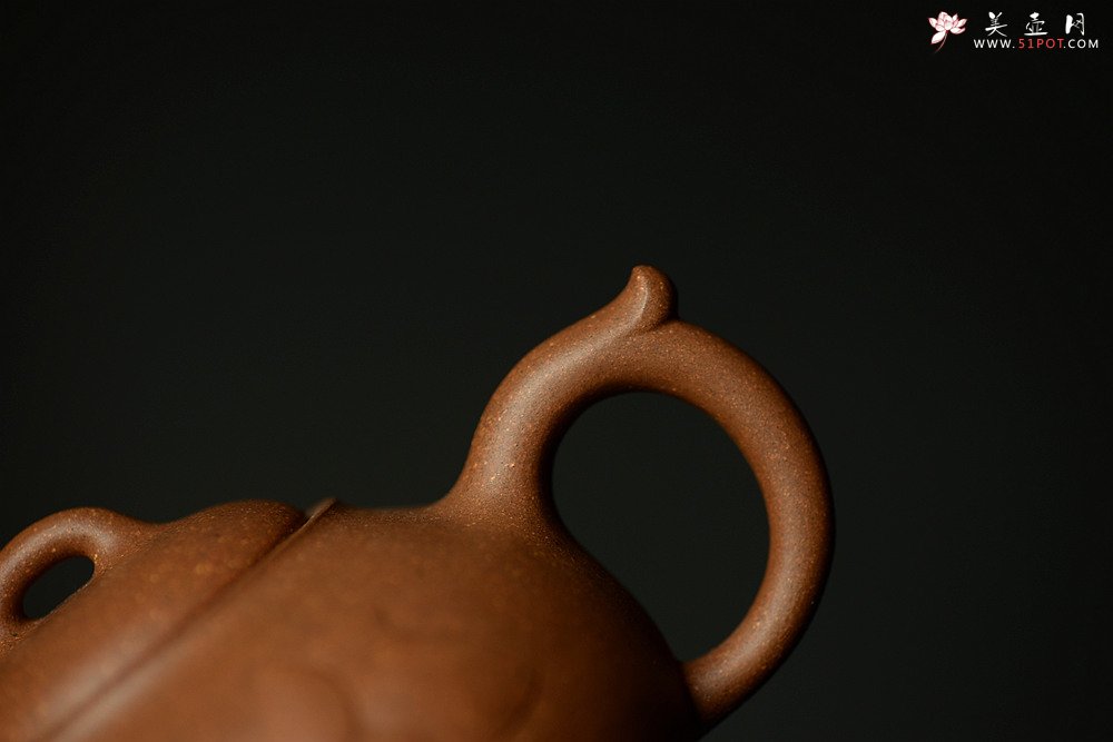 紫砂壶图片：小东原创作品 装饰独特 全手般若*佛风 嵌盖  - 美壶网