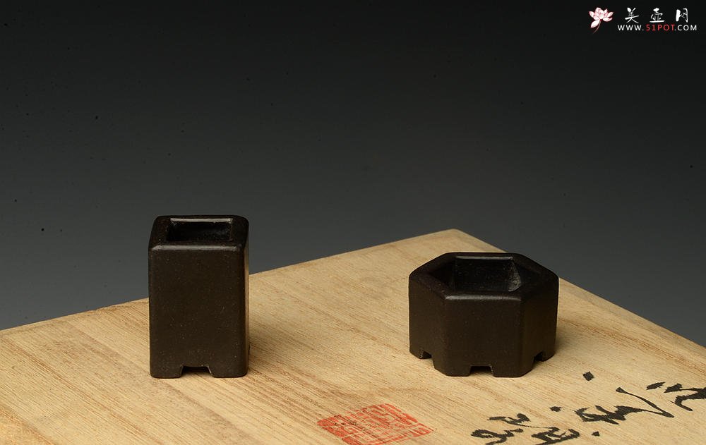 紫砂壶图片：张秋平全手微型花盆 漂亮好玩 - 美壶网