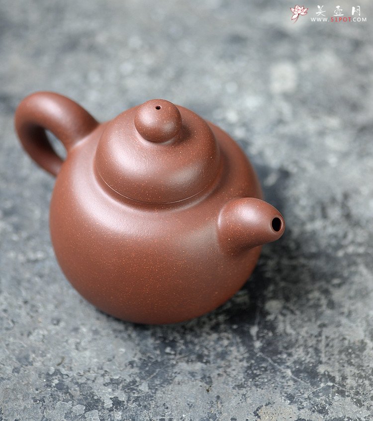 紫砂壶图片：道洪风格之全手【敦】 潜力股蒋柯作品 珠圆玉润  - 美壶网