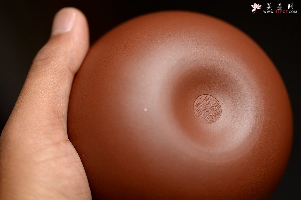 紫砂壶图片：实力演绎 全手博浪椎 制作繁琐且难度大 值得珍藏~ - 美壶网