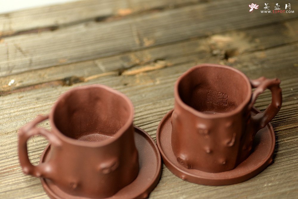 紫砂壶图片：单志萍最新力作 雄厚之风 优雅之作 精品全手红梅争艳 - 美壶网