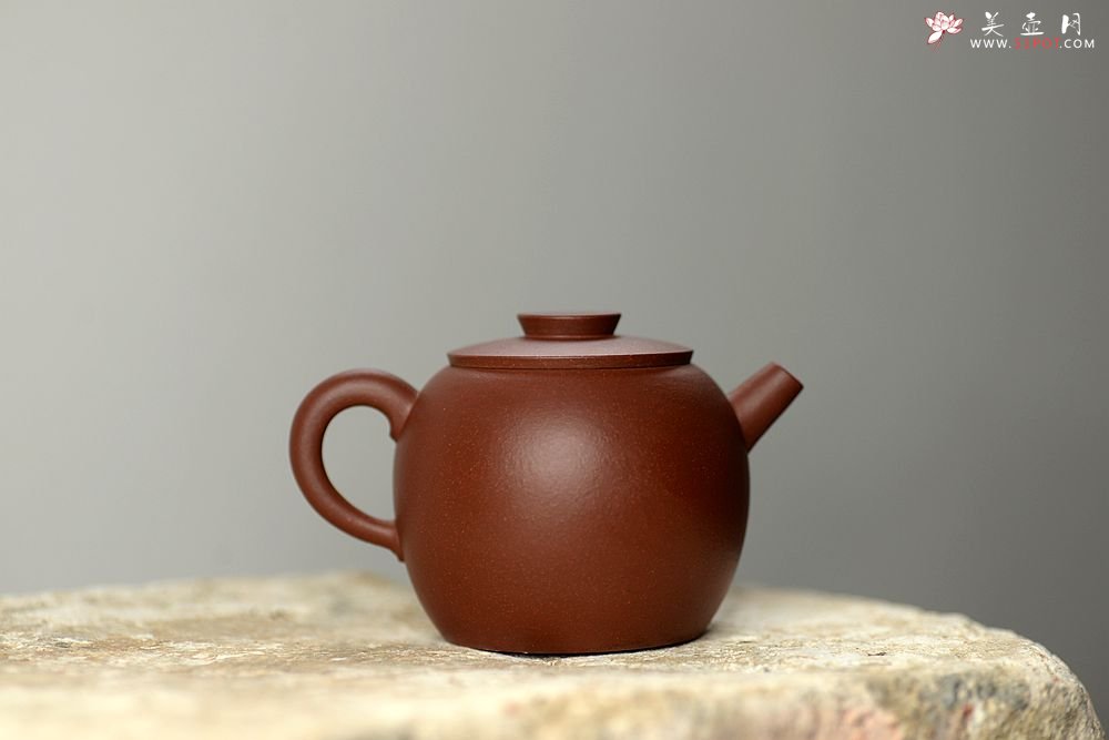 紫砂壶图片：杀茶利器 传统实用 全手巨轮珠 做工精致  - 美壶网