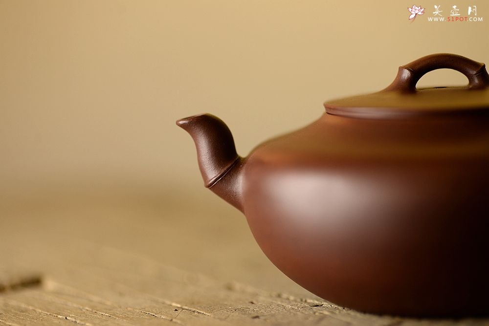 紫砂壶图片：灵秀之作 潘丹初全手竹趣二式  线条简练 爱不释手 - 美壶网