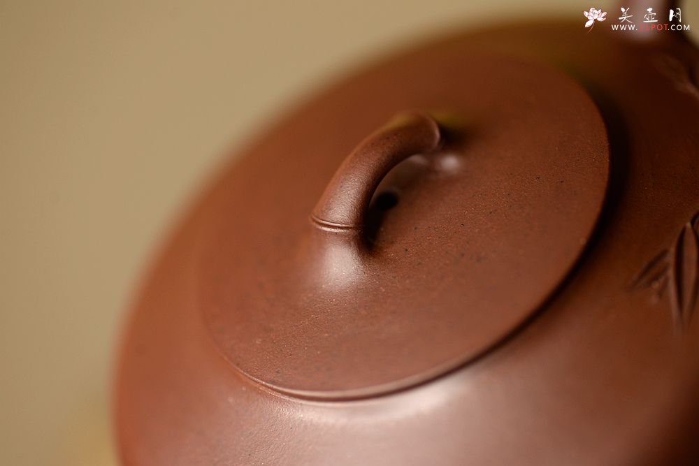 紫砂壶图片：灵秀之作 潘丹初全手竹趣二式  线条简练 爱不释手 - 美壶网