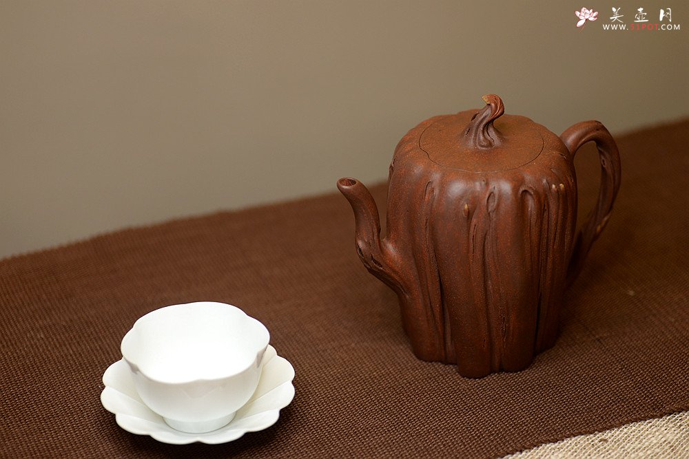 紫砂壶图片：吴震经典代表作 榕树 - 美壶网