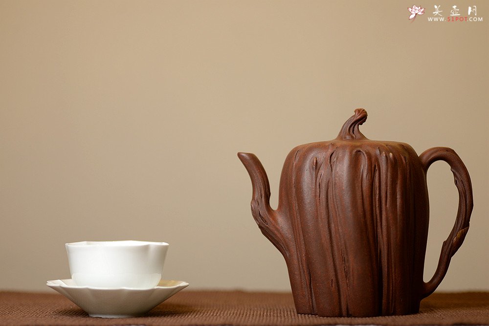 紫砂壶图片：吴震经典代表作 榕树 - 美壶网