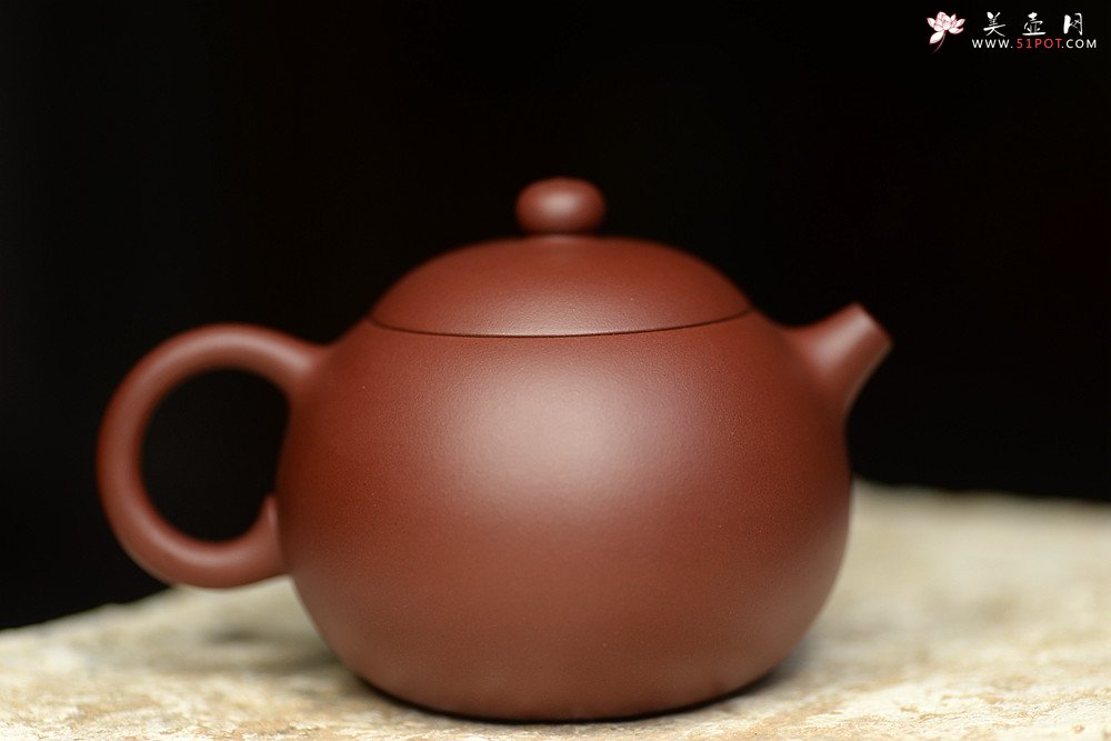 紫砂壶图片：美壶特惠 经典传统 寅春西施 优质枣红泥 逸韵丰华 - 美壶网