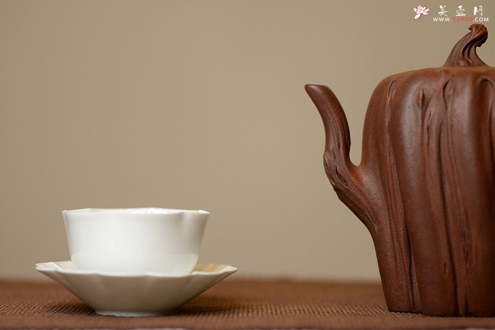 紫砂壶图片：吴震经典代表作 榕树 - 美壶网