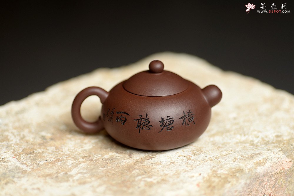 紫砂壶图片：谭华斌近作 道洪风格之玉露 刀法精炼 可人小壶 美壶特惠 - 美壶网