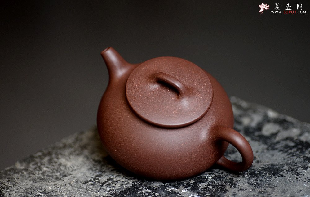 紫砂壶图片：钱浩全手作品 大口实用 \秀真 美壶特惠 - 美壶网