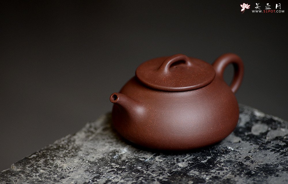 紫砂壶图片：钱浩全手作品 大口实用 \秀真 美壶特惠 - 美壶网