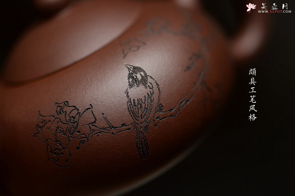 紫砂壶图片：谭华斌近作 道洪风格之玉露 刀法精炼 可人小壶 美壶特惠 - 美壶网