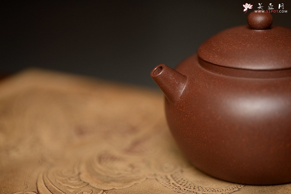 紫砂壶图片：美壶双节特惠 路达作品 敦厚可人~ 全手圆趣 - 美壶网