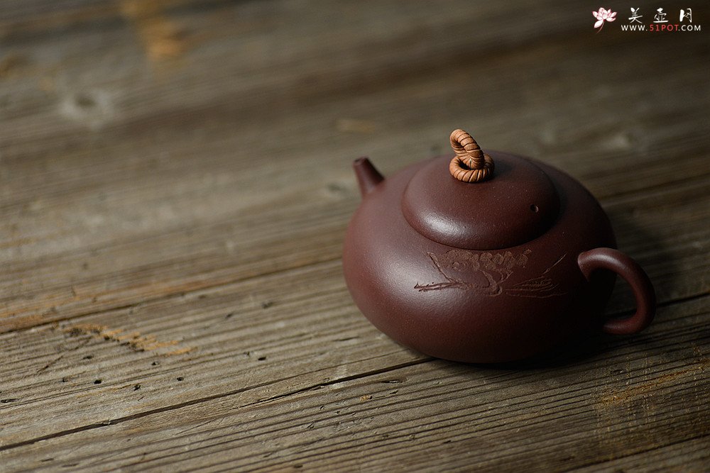 紫砂壶图片：高路装饰 别样心意~ 全手静远  - 美壶网