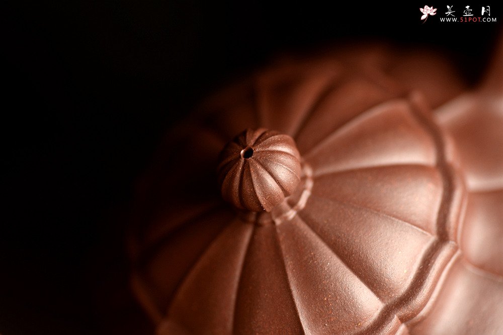 紫砂壶图片：方圆堂实力派 许嘉年精品代表作 菱花莲子 仙花若现 全手精工之作 - 美壶网