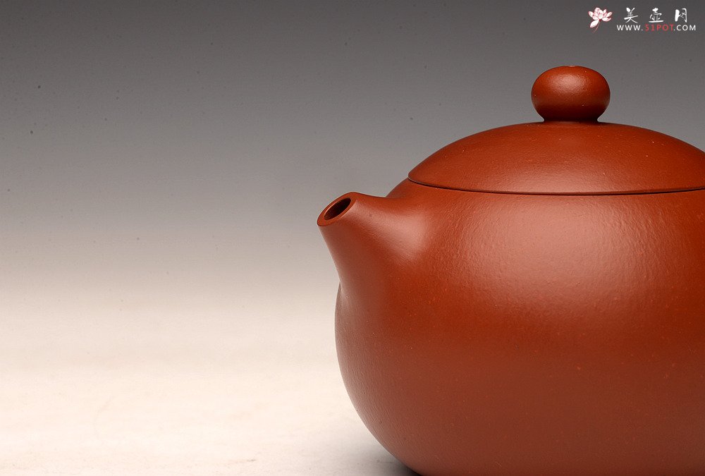 紫砂壶图片：娇艳可人 灵气之作 赵庄朱泥之精品西施  - 美壶网