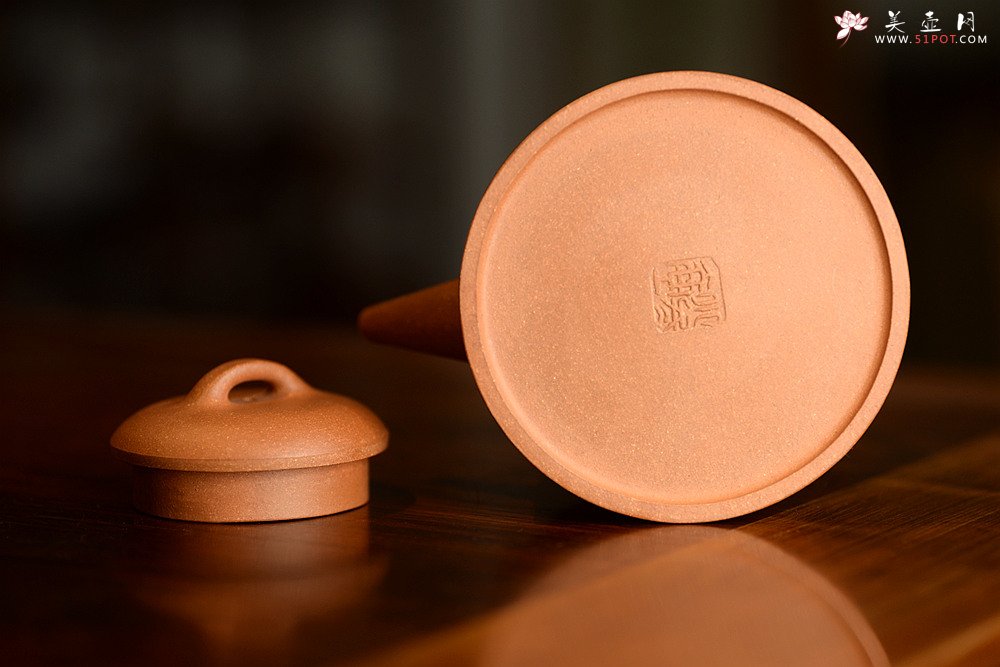 紫砂壶图片：陆逸舟精心装饰 素雅之作 挺拔俊秀 全手曼生提梁  - 美壶网