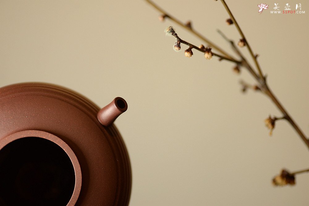 紫砂壶图片：古朴大气~ 于洪霞老师精心之作 全手汉韵套组~ 饱满俊雅 - 美壶网