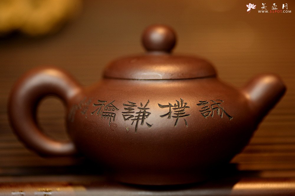 紫砂壶图片：谭华斌近作 道洪风格之玉露二式 刀法精炼 可人小壶 美壶特惠 - 美壶网